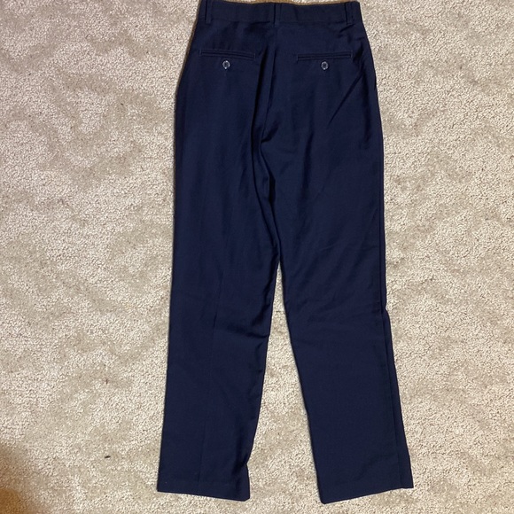 Izod Navy Boys Dress Pants 16 Slim - Picture 3 of 3